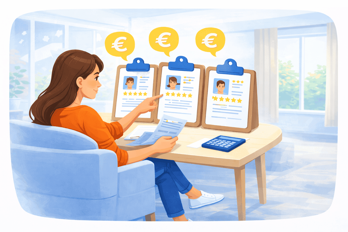 Vergelijken offertes