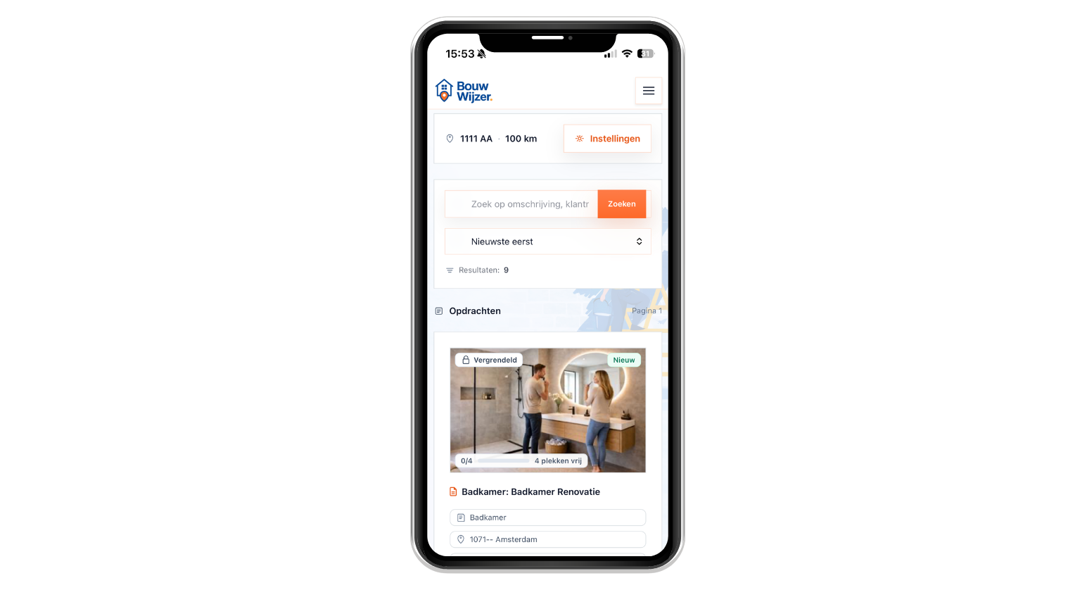 BouwWijzer app