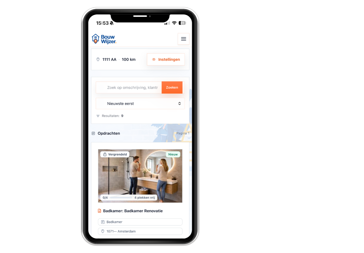 BouwWijzer app